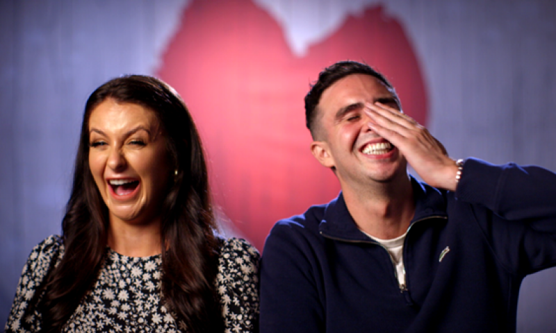 3. Aisling & Ross laughing S8 EP1